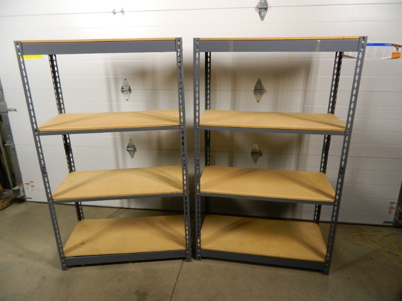 lot 20 image: 2 Adjustable Utility Shelves