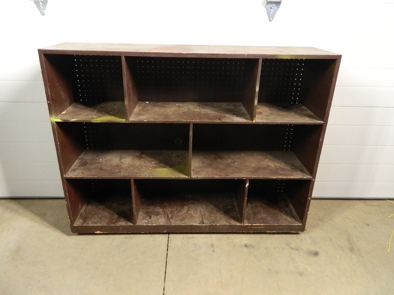 lot 203 image: Bookcase on Wheels