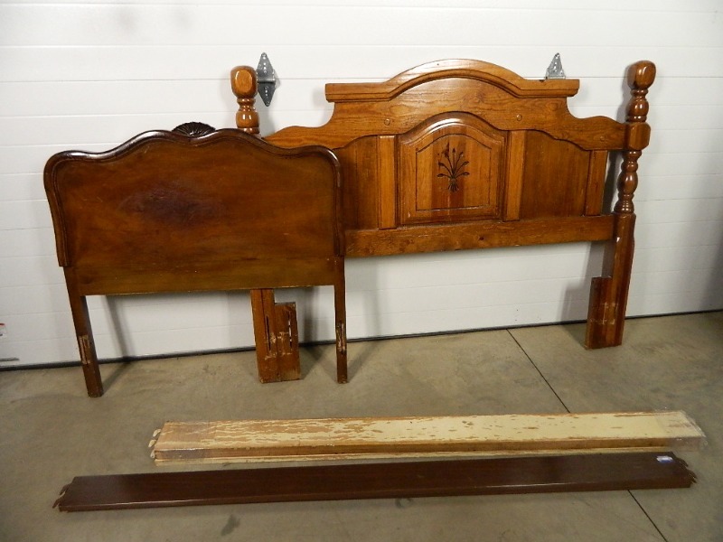 lot 211 image: Queen Headboard and Rails