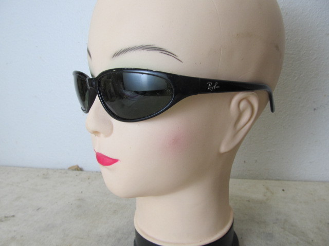 lot 77 image: Authentic RAY-BAN PS Stalker Jet Black Sunglasses