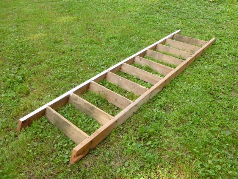 lot 34 image: Vintage Barn Stairs