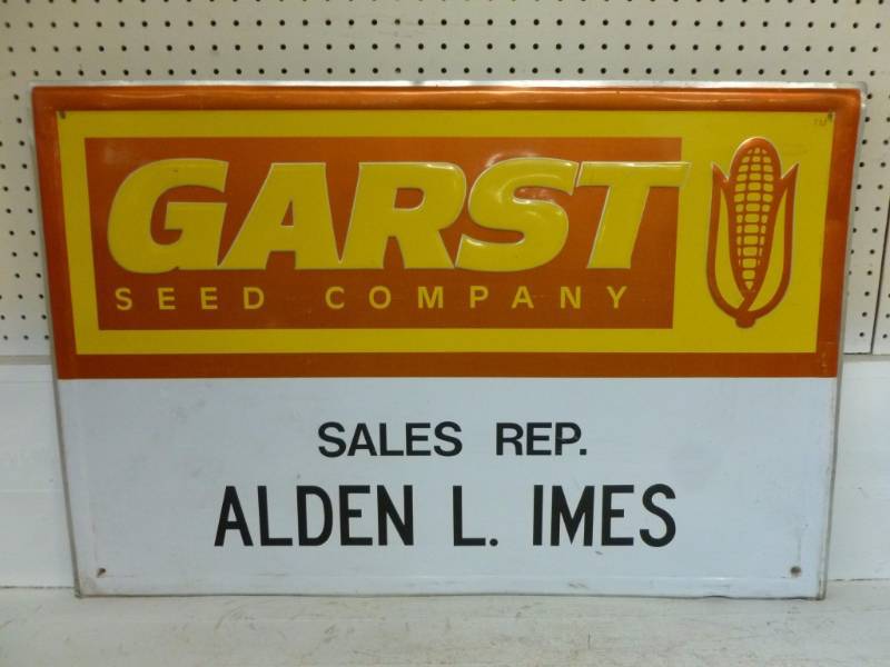 lot 69 image: Metal Sign