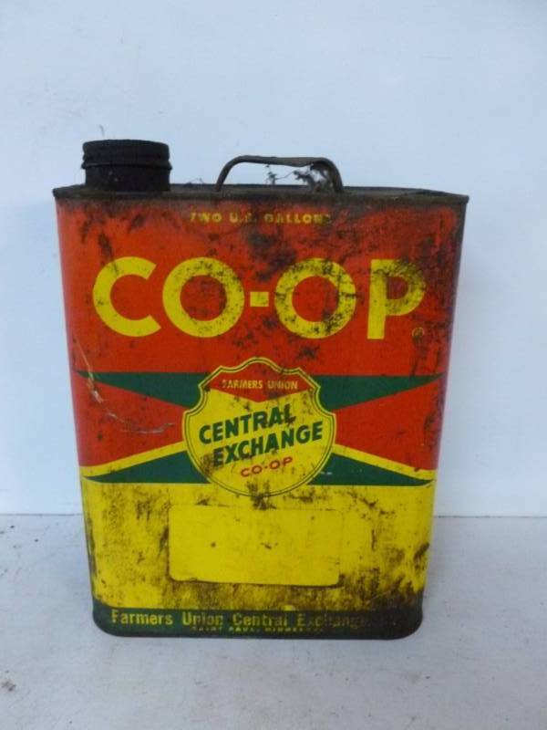 lot 87 image: Vintage Oil Can