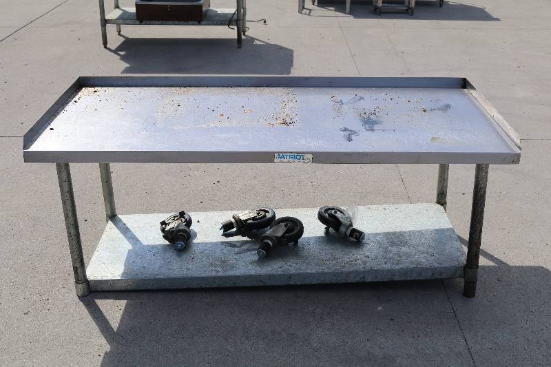 lot 47 image: Stainless Steel Table