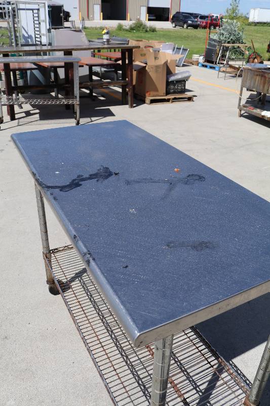 lot 52 image: Stainless Steel Table