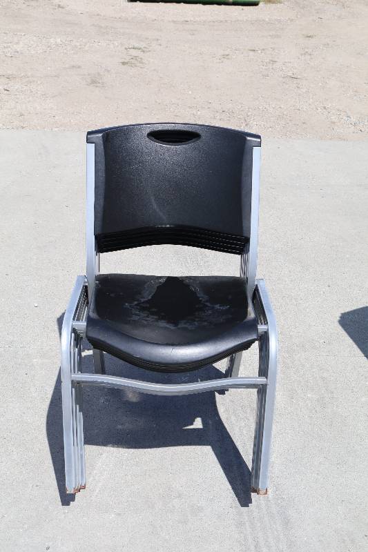 lot 66 image: Stackable Chairs