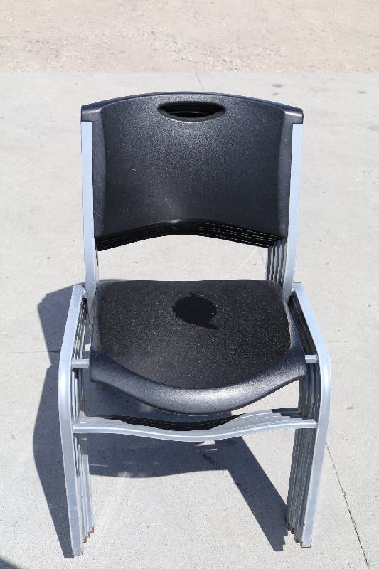 lot 67 image: Stackable Chairs