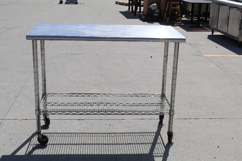 lot 87 image: Stainless Steel Table