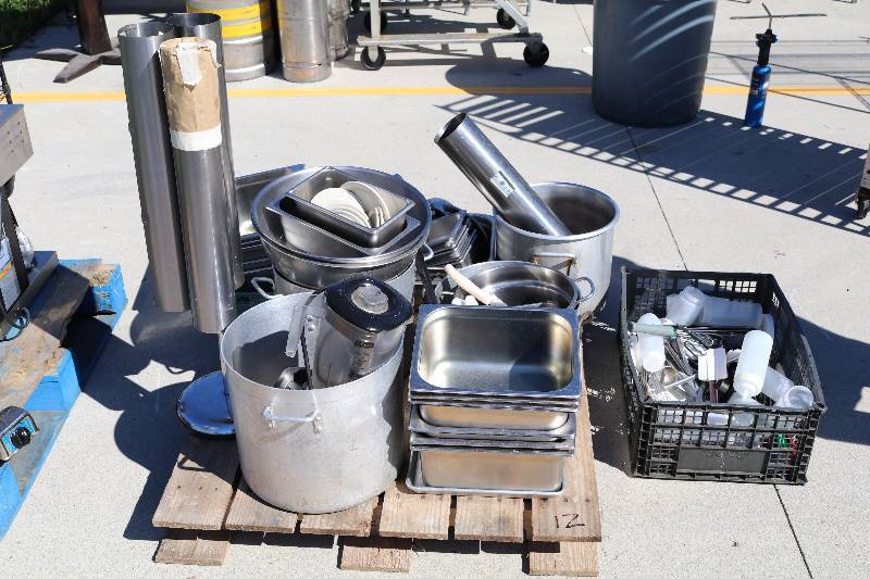 lot 12 image: Pots, Pans, Utensils & More