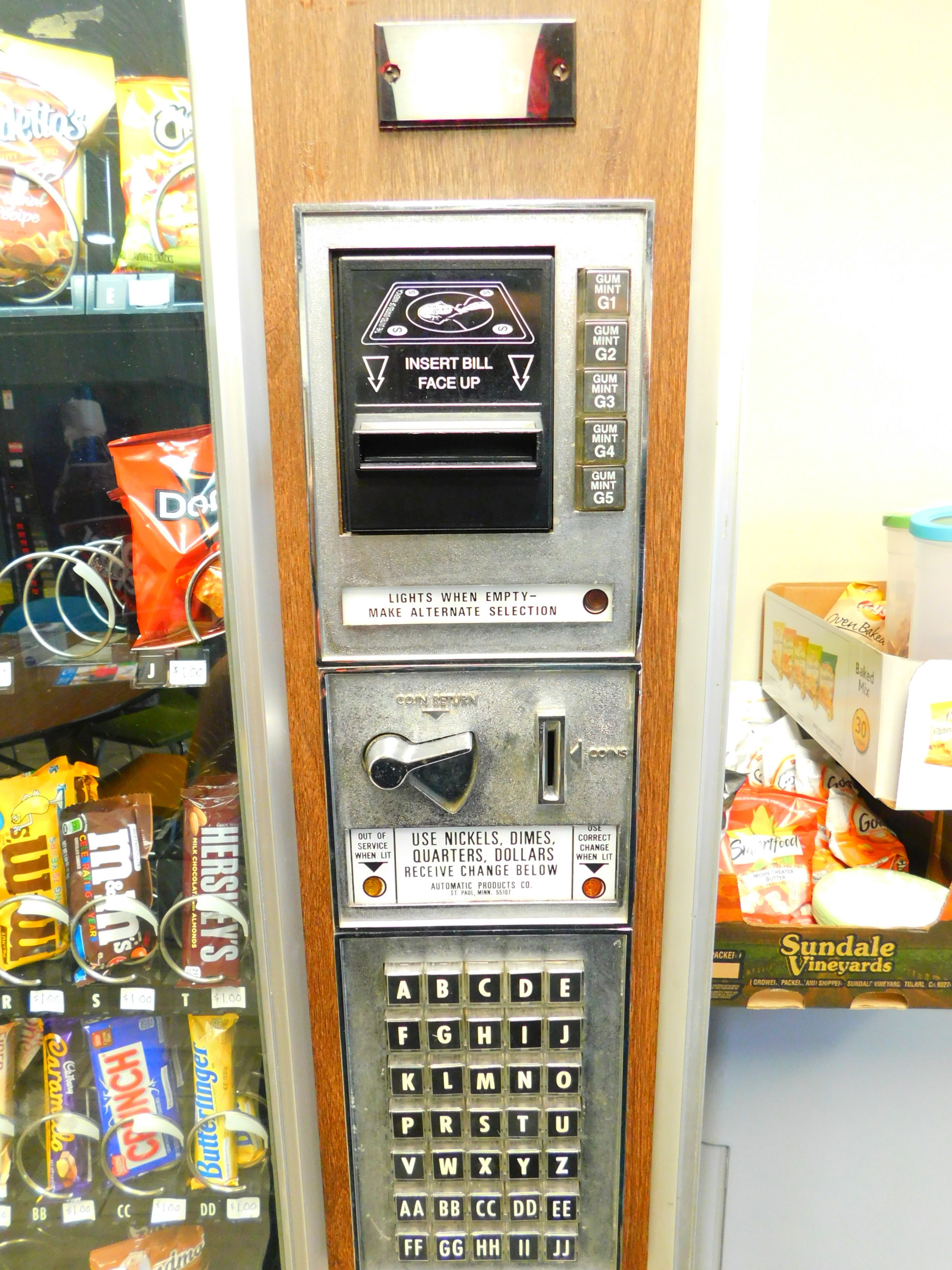 Commercial Candy Vending Machine Candy And Pop Machine Auction Grand