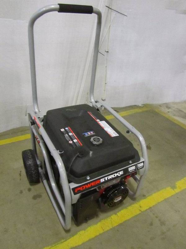 PowerStroke 6,000-Watt Gasoline Powered Portable Generator