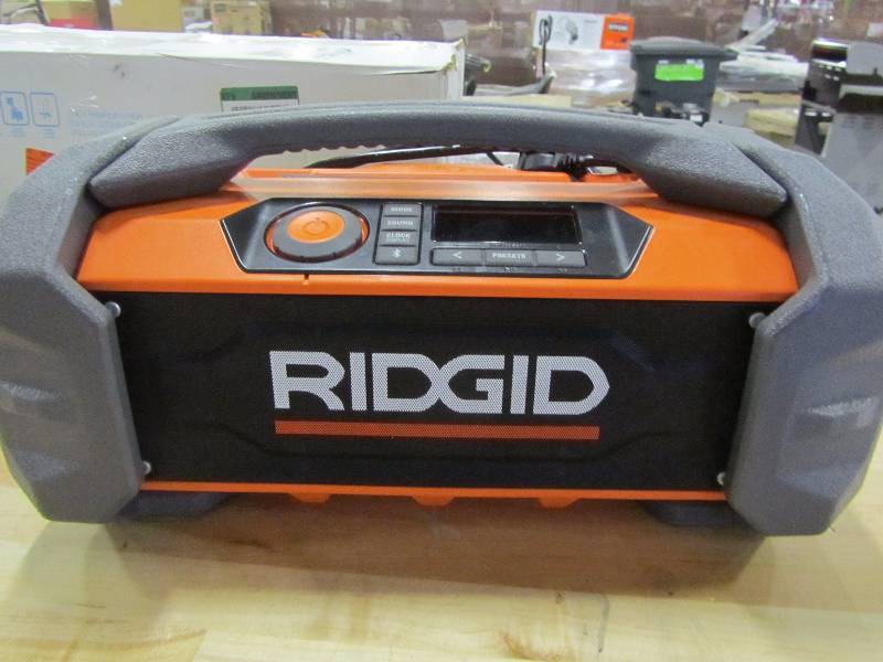 RIDGID GEN5X 18-Volt Jobsite Radio with Bluetooth Wireless Technology