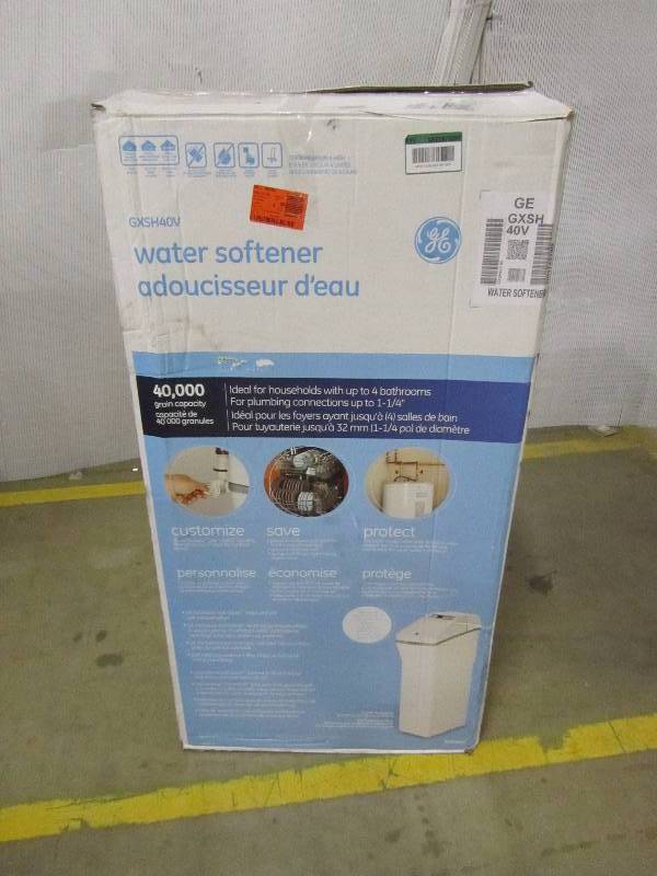 GE 40,000 Grain Water Softener