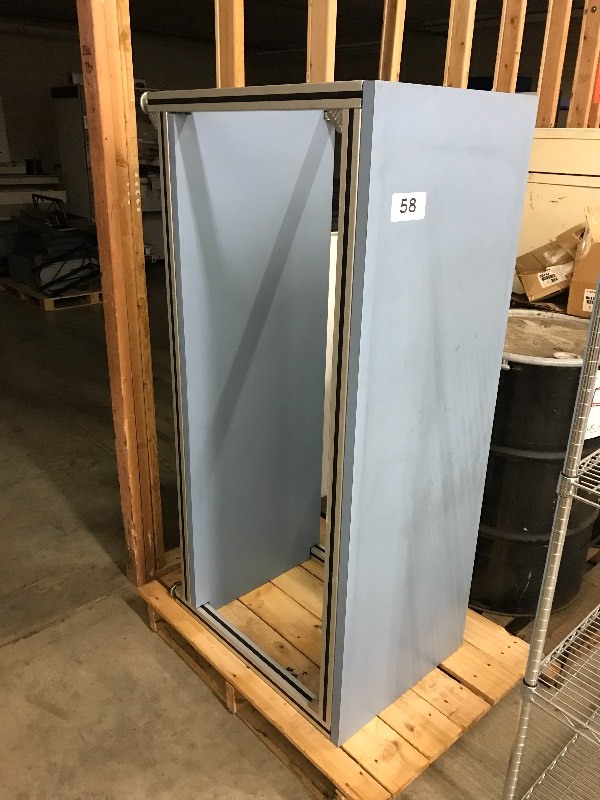 Aluminum framed table