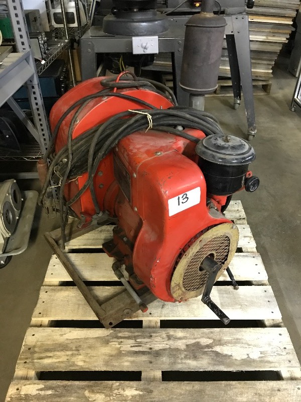Gas powered welder