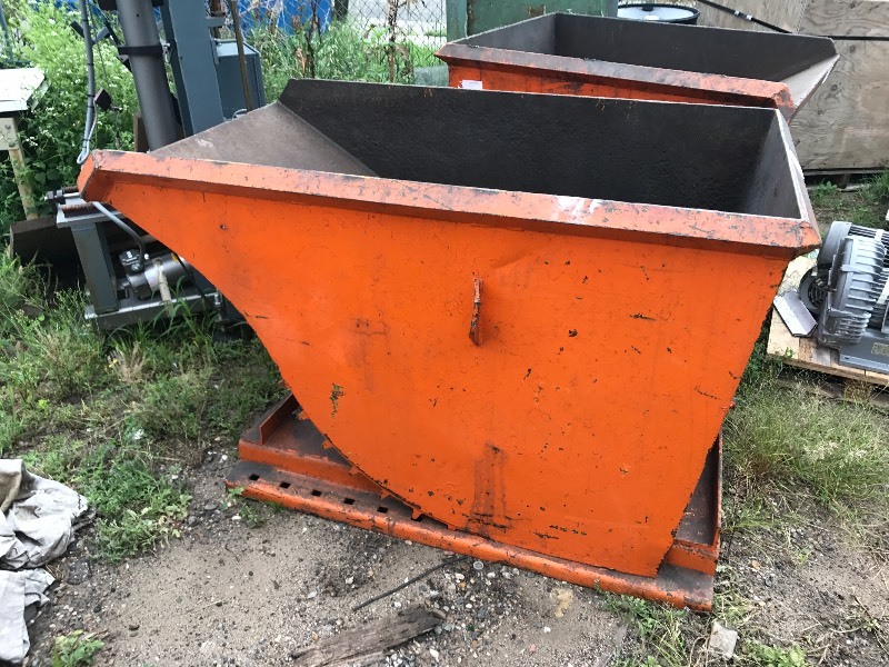 Steel dumpster