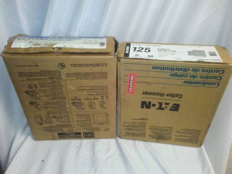 lot 18 image: Eaton Culter-Hammer Load Centers (2) 125 AMP