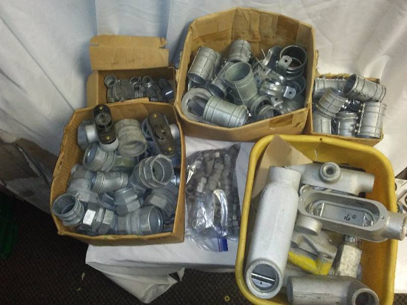 lot 30 image: EMT, Junction Fittings and more