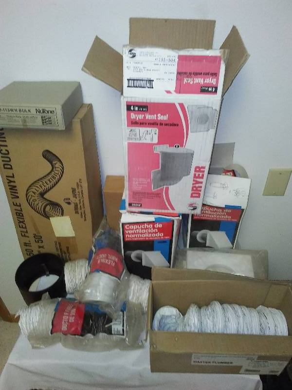 lot 65 image: Dryer Vents, Duct Work and Door Bells