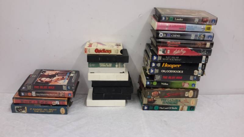 lot 16 image: Beta tapes