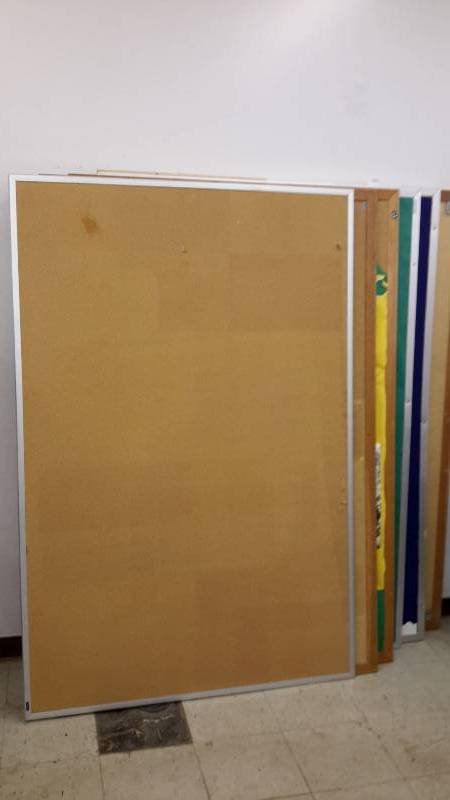 lot 27 image: 6 bulletin boards