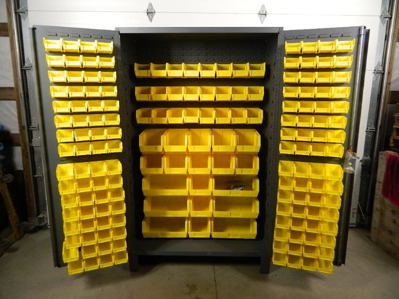 171 Bin Storage Cabinet