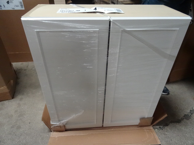 New 2 door wall cabinet. 2 shelves....