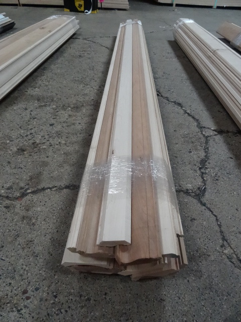 Medium crown moulding. Various wood...