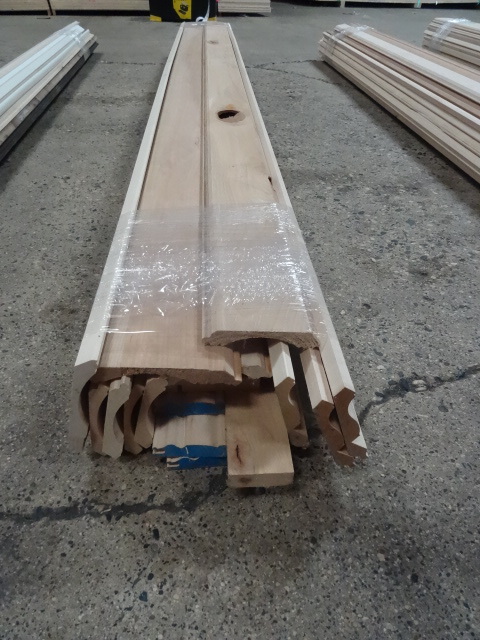 Medium crown moulding. Various wood...