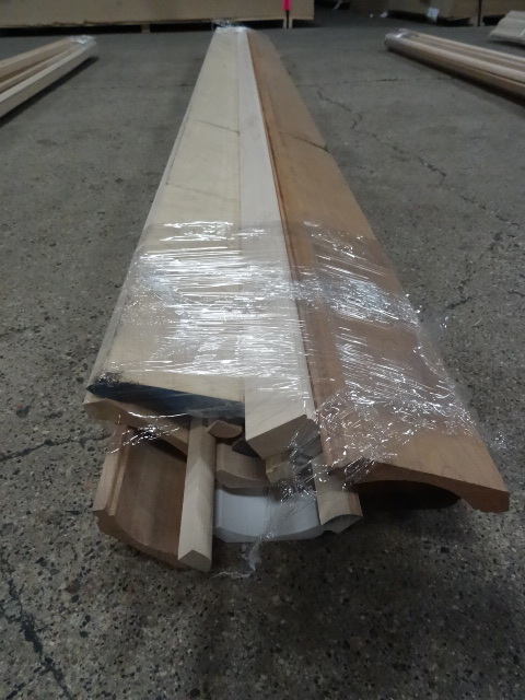 Medium crown moulding. Various wood...