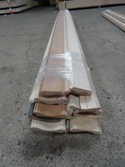 Medium crown moulding. Various wood...