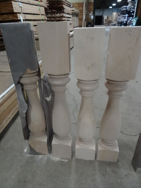 4 turn posts. 12 piece.  6 x 2 12...