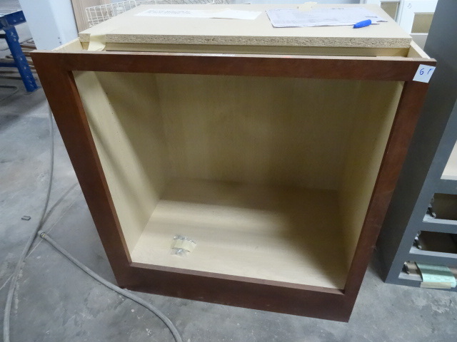 2 door base cabinet. 31 x 21 x 34 1...