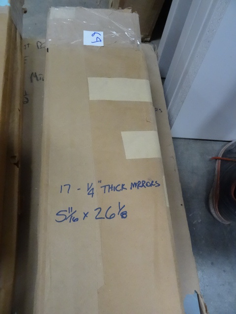 17 mirrors. 14 thick. 5 1116 x 26...