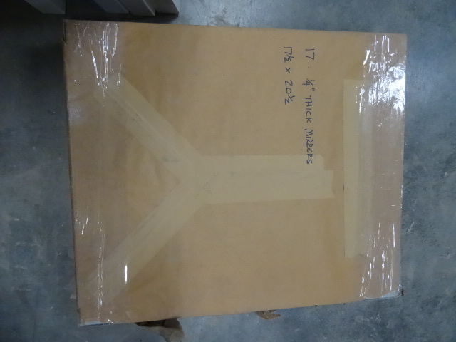 17 mirrors. 14 thick. 17 12 x 20 ...
