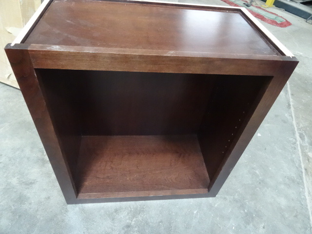 Wall cabinet. No shleves. 22 x 12 x...