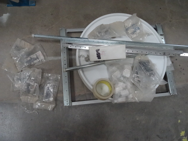 Large lot of misc cabinet hardware....