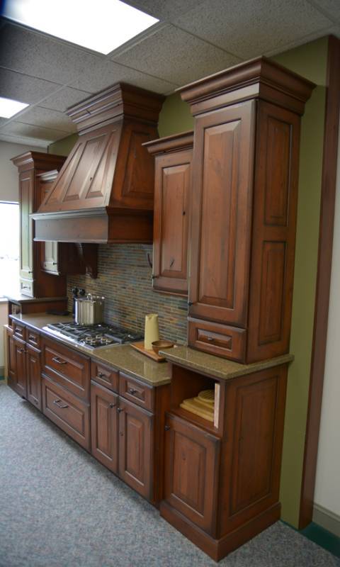 Rustic Cherry display