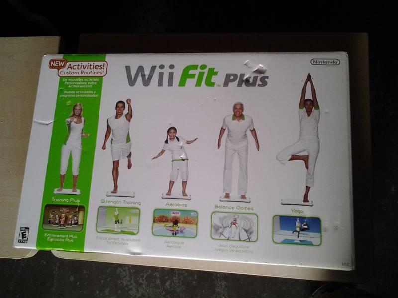 lot 8 image: New In Box Wii Fit Plus