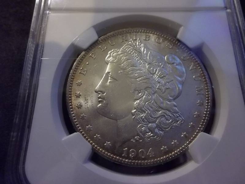 1904 O Morgan Silver Dollar
