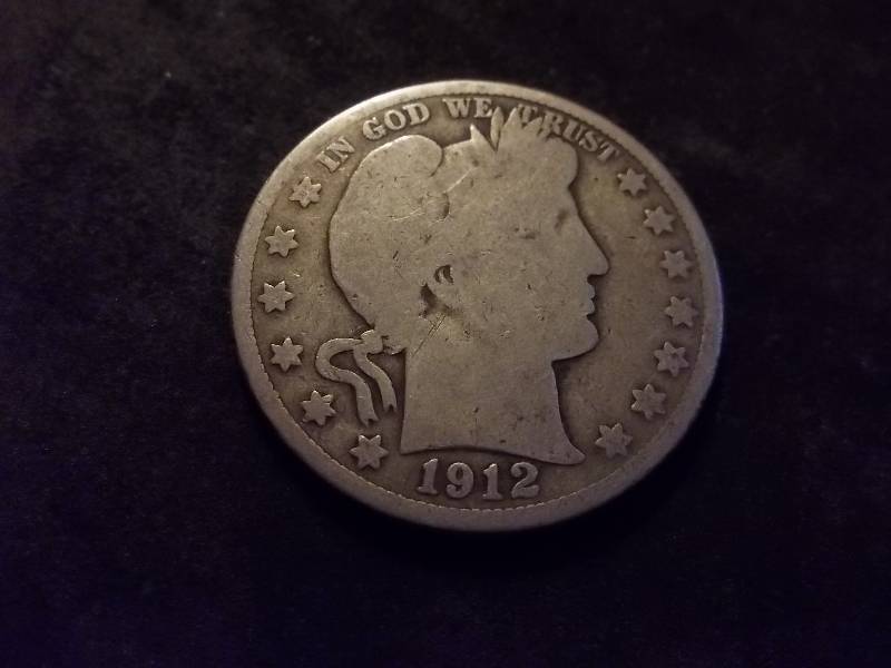 1912 D Barber Half Dollar