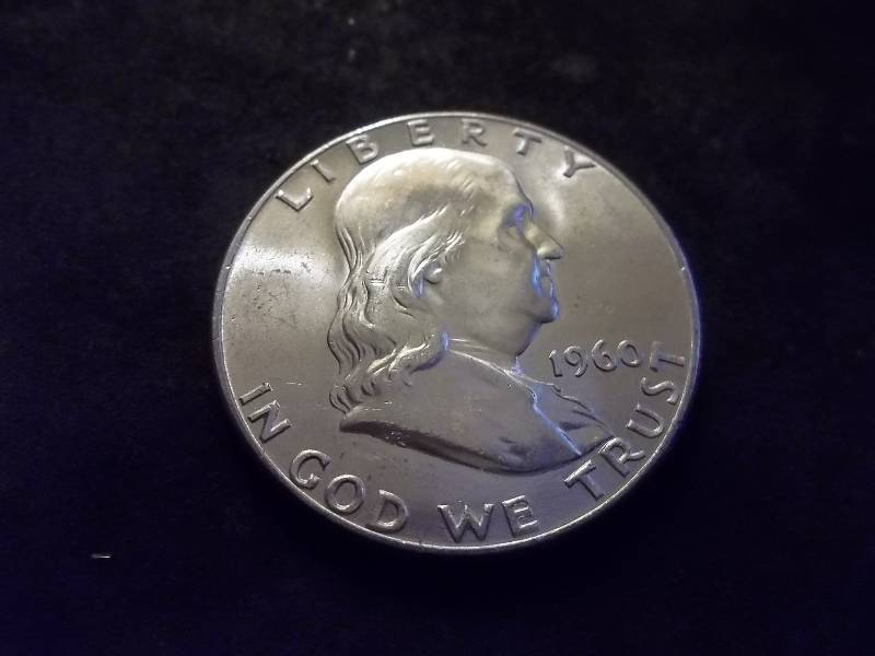 1960  Franklin Half Dollar