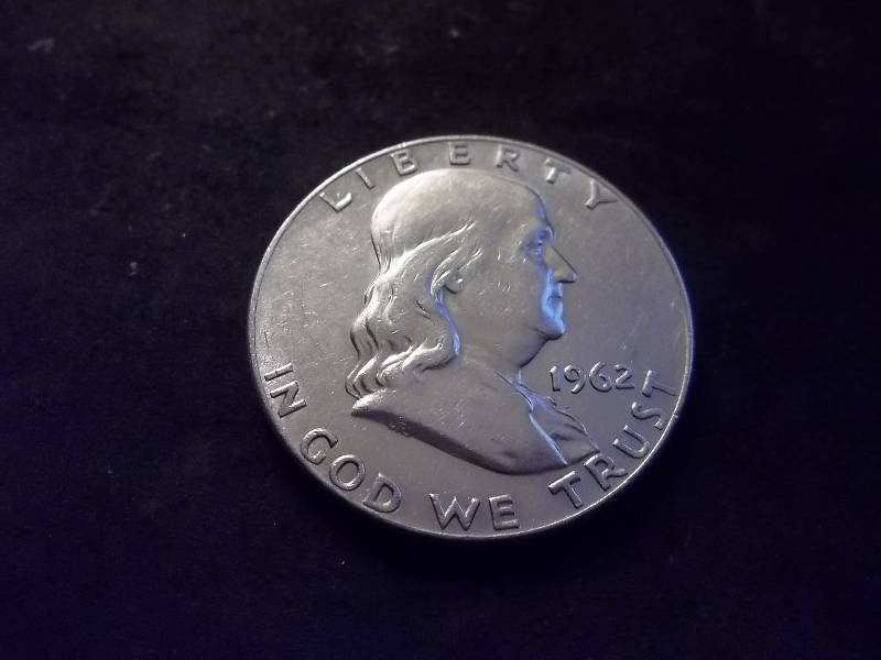 1962 D  Franklin Half Dollar
