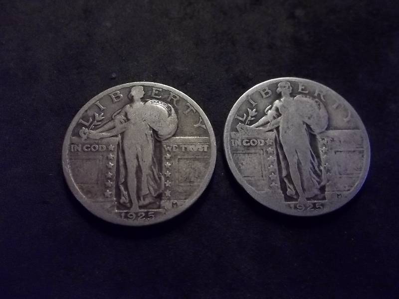 1925, 1925 Standing Liberty Quarters