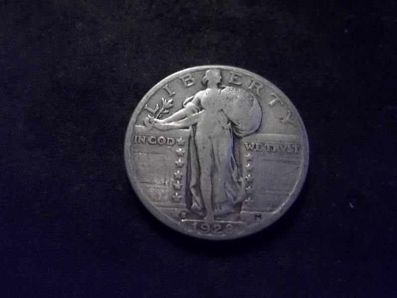 1928 S Standing Liberty Quarter