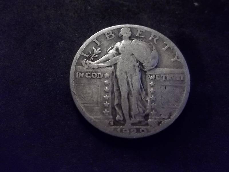 1929 S Standing Liberty Quarter
