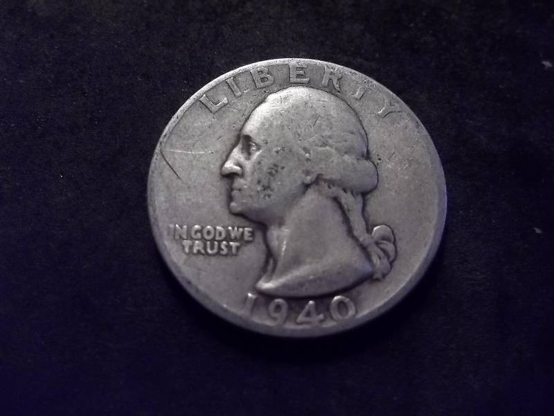 1940 D Washington Quarter