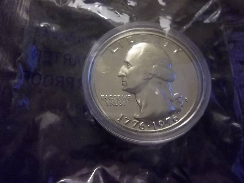 1976 Bicentenial Silver Quarter Proof