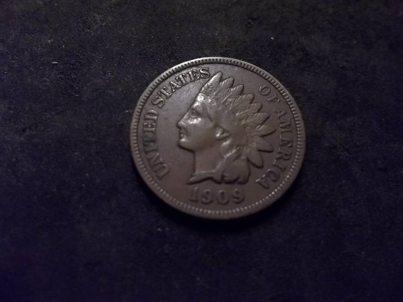 1909 Indian Head  Cent