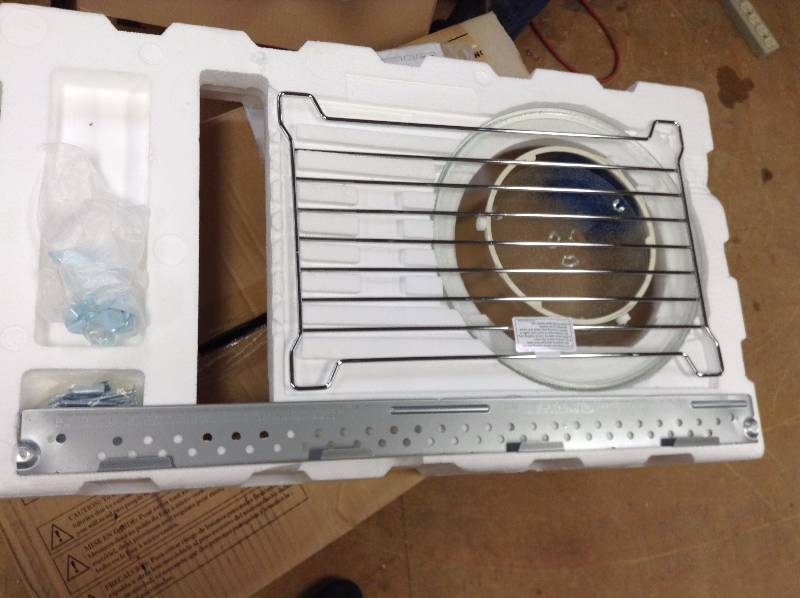 Kenmore microwave hood combination